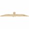 Ekena Millwork Eugene Rough Sawn Timber Gable Bracket, Douglas Fir, 72"W x 15"H x 2"D x 6"F, 5/12 Pitch GBW072X15X0206EUG00RDF - alternate 2